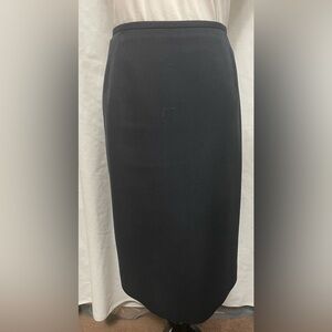 Kasper Women’s Skirt for Suit Professional Petite Midnight Blue/Black Size 12P